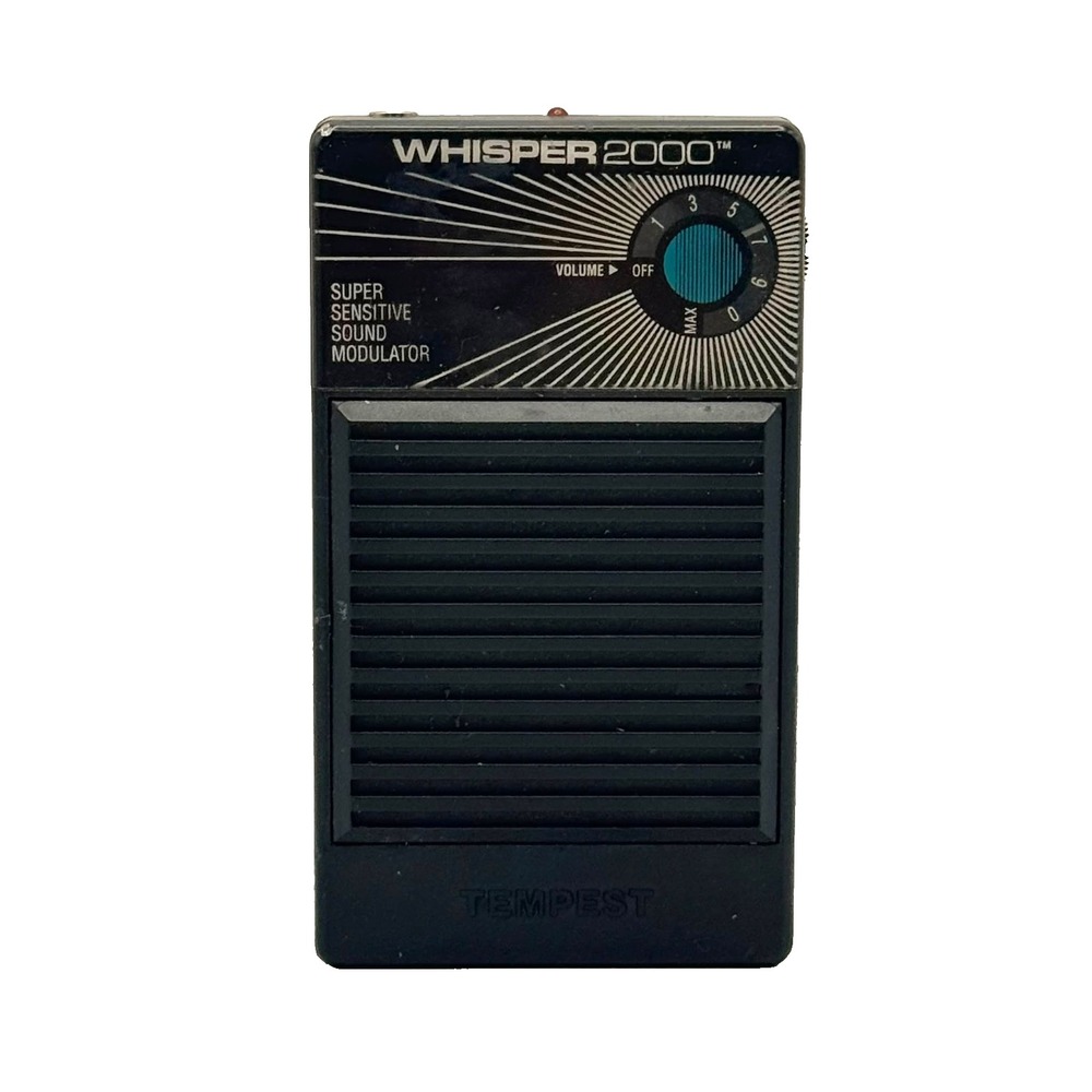 Vintage 1989 Whisper 2000 Sound Modulator Hearing Amp Tested Read Description